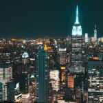 Lit Skyscrapers during Nighttime